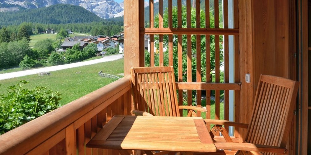 Apartment Pütia Balkon