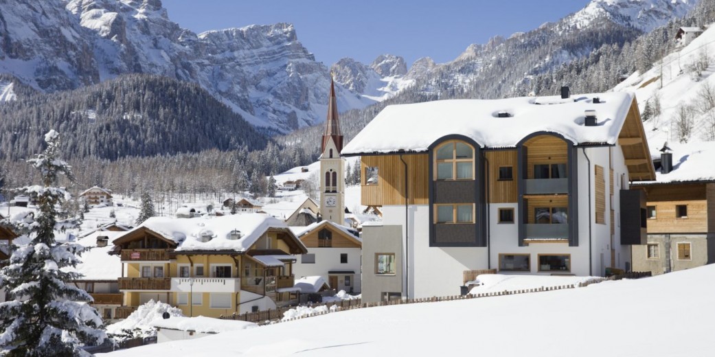 Das Berghotel Sanví im Winter