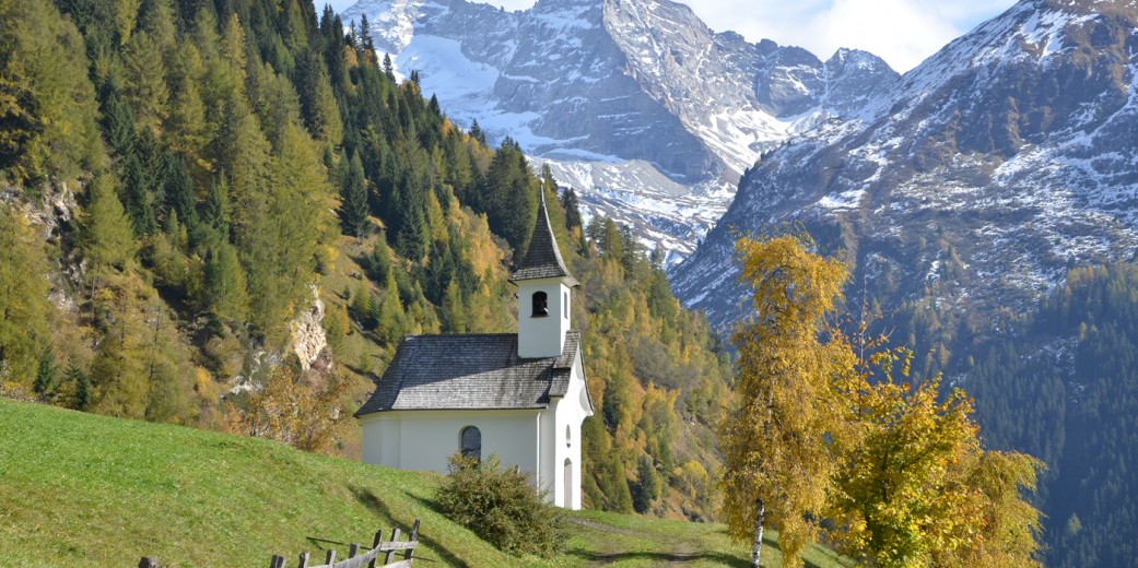 Kapela Kelderkapelle jeseni
