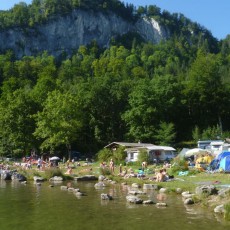 Camping Zellersee mit Zellerwand