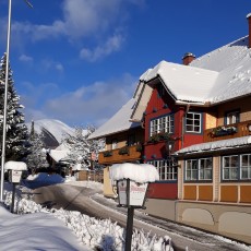 Das Hotel Guniwirt im Winter