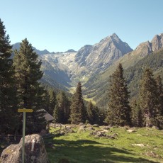 Pogled na gora "Lüsenser Fernerkogel"