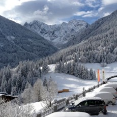 Ausblick vom Alpenhotel "zum Wanderniki"