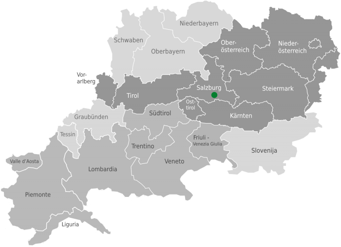 lokacija Hüttschlag