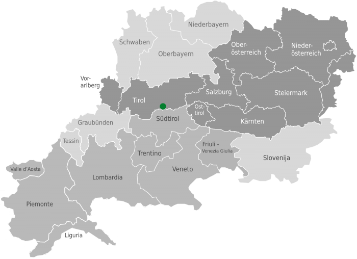 Lokacija St. Jodok, Schmirn- in Valsertal
