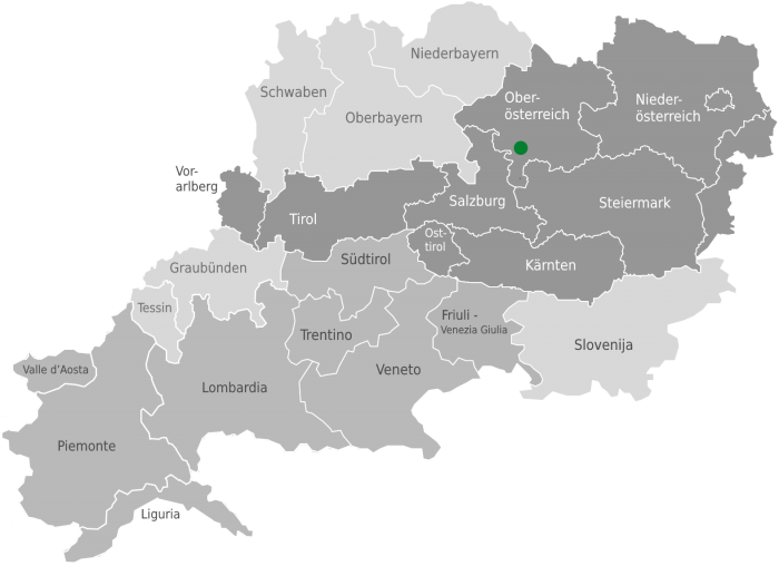 Lokacija Steinbach am Attersee