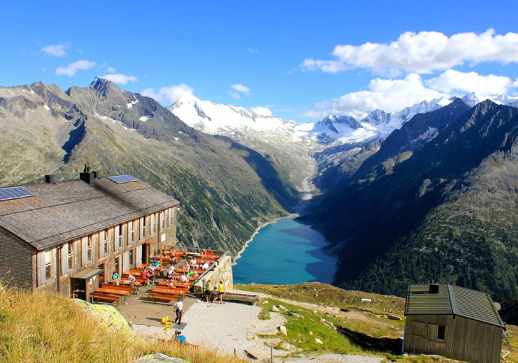 Alpska koča Olpererhütte