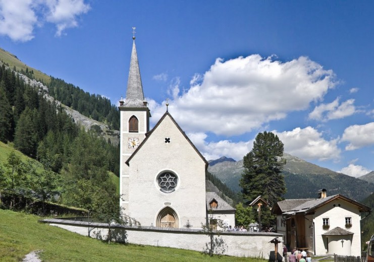 Romarska cerkev "Maria Schnee" v zaselku Kalkstein